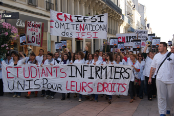 Les étudiants d’Angers à nouveau dans la rue