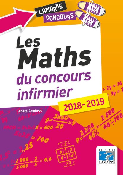 Les maths du concours infirmier 2018-2019